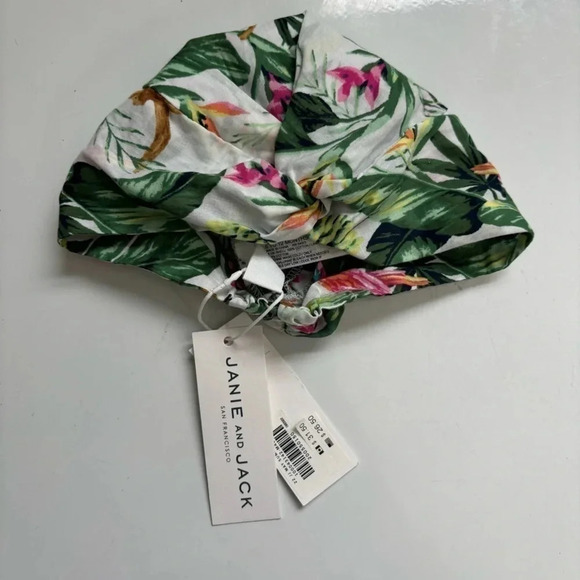 NWT Janie and Jack TROPICAL JUNGLE HEADWRAP or turban - Picture 2 of 6